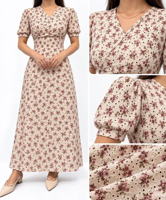 Vestido de Broderie