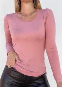 Camiseta Modal Encaje o - Miniatura 2