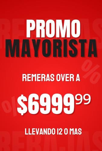 Remeras Oversize por Docena  Promo Mayorista