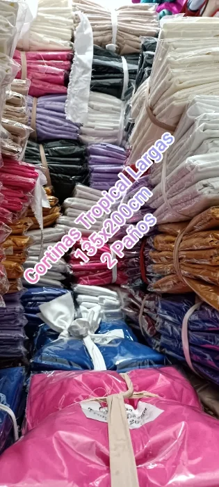 Cortinas Tropical Largas