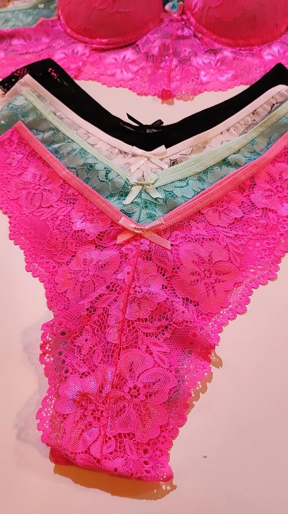 Conjunto Taza Soft de Encaje con Base Alto Less Tipo V (810) - Imagen 5