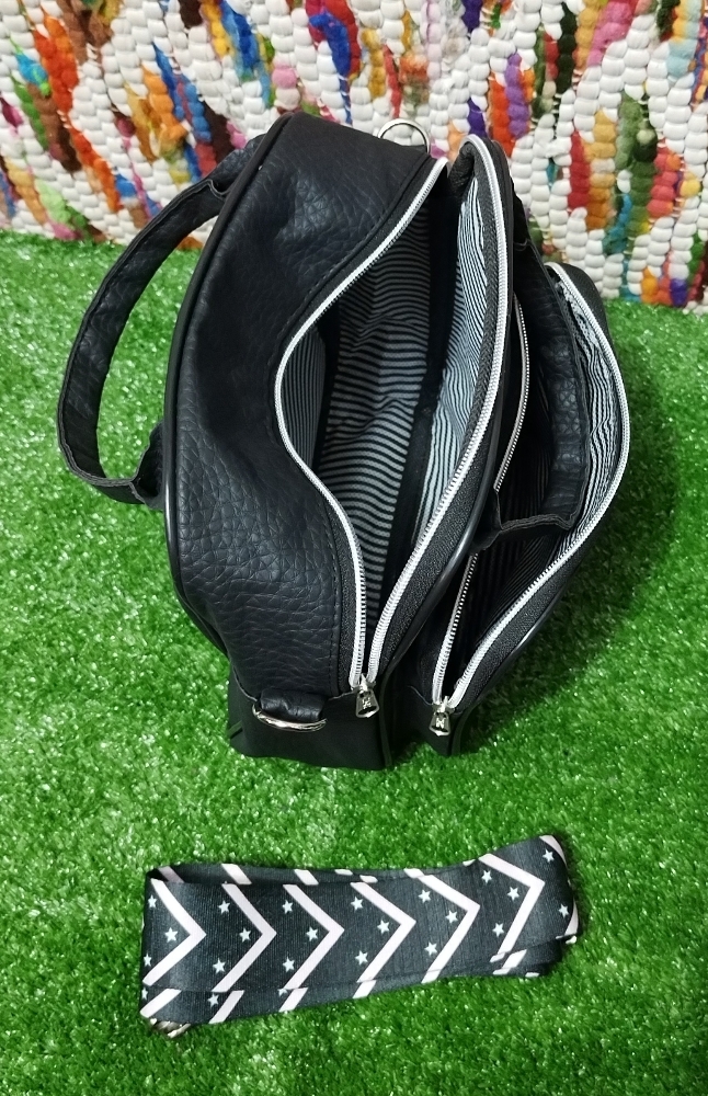 Bolso Morral de Cuero Ecológico Excelente Calidad - Imagen 9