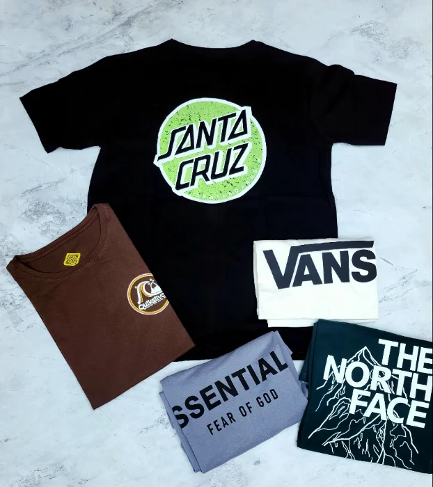 Remeras en Estampas Surtidas