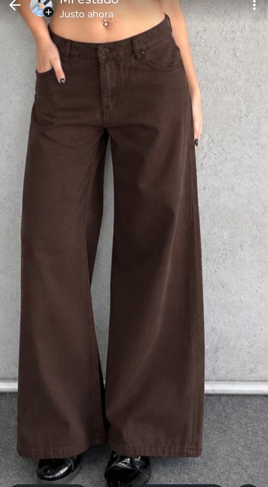 Wide Leg Bordo - Imagen 5
