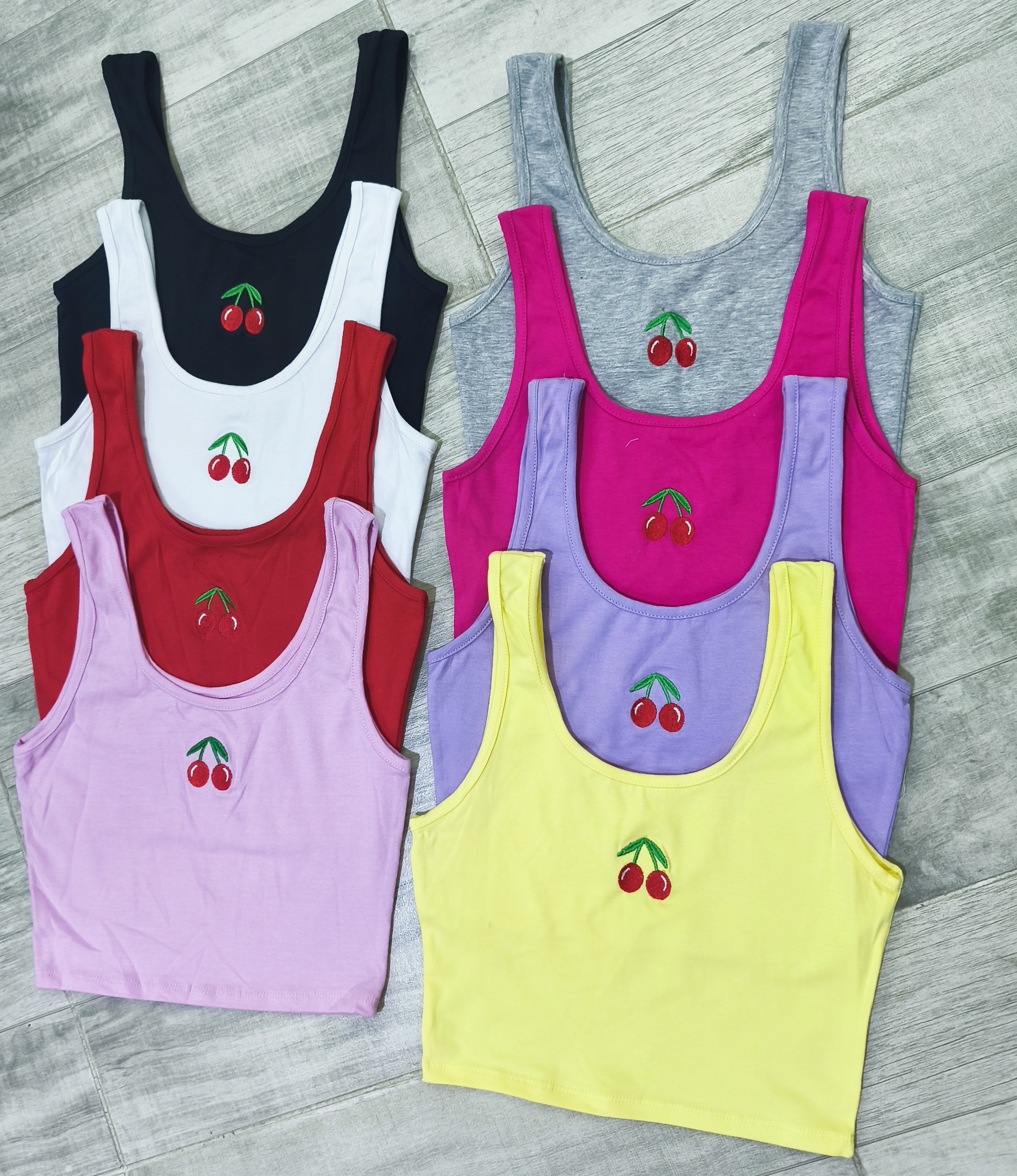 " Musculosa  Baby Tee " Algodon con Lycra - Imagen 3