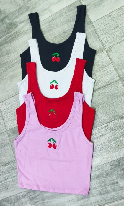 " Musculosa  Baby Tee " Algodon con Lycra