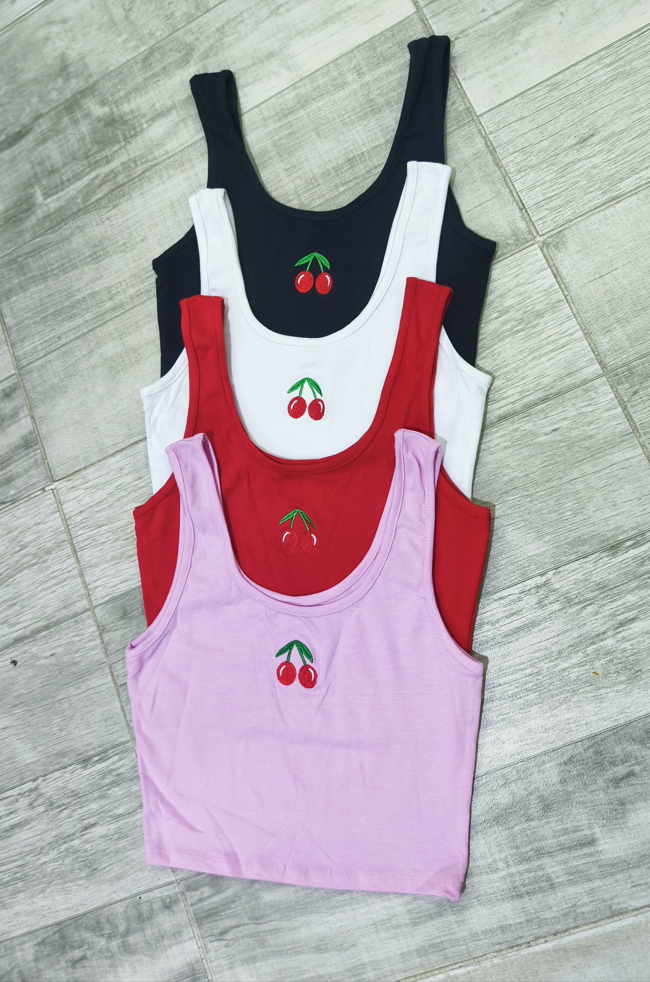 " Musculosa  Baby Tee " Algodon con Lycra - Imagen 4