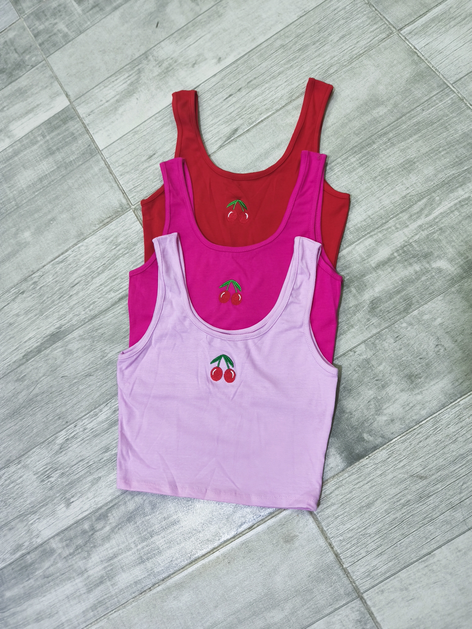 " Musculosa  Baby Tee " Algodon con Lycra - Imagen 5