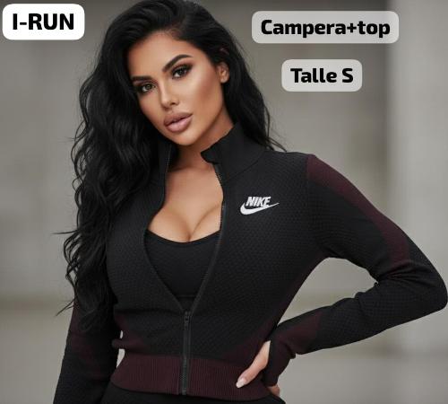 Conjunto Top+campera I-run