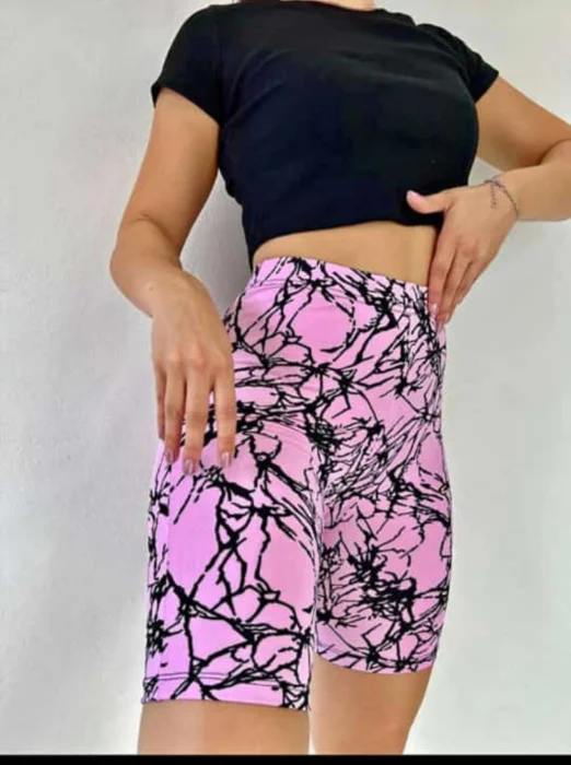 Beiker de Laycra Estampada