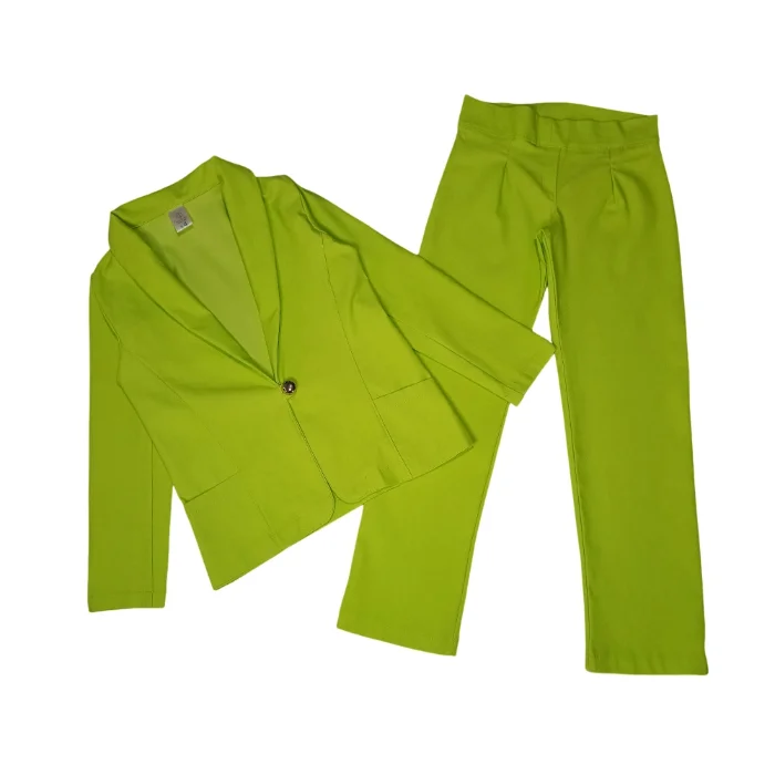 Conjunto en Bengalina Blazer y Pantalón
