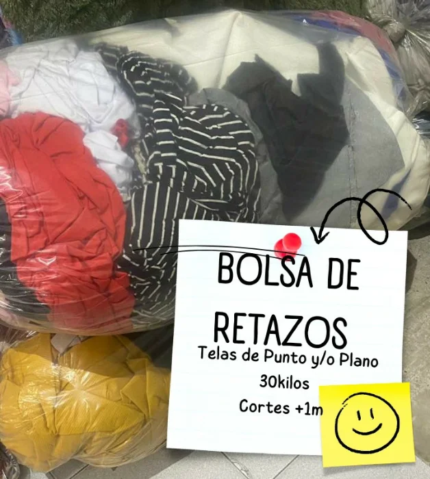 Bolsas de Retazos 30 Kilos