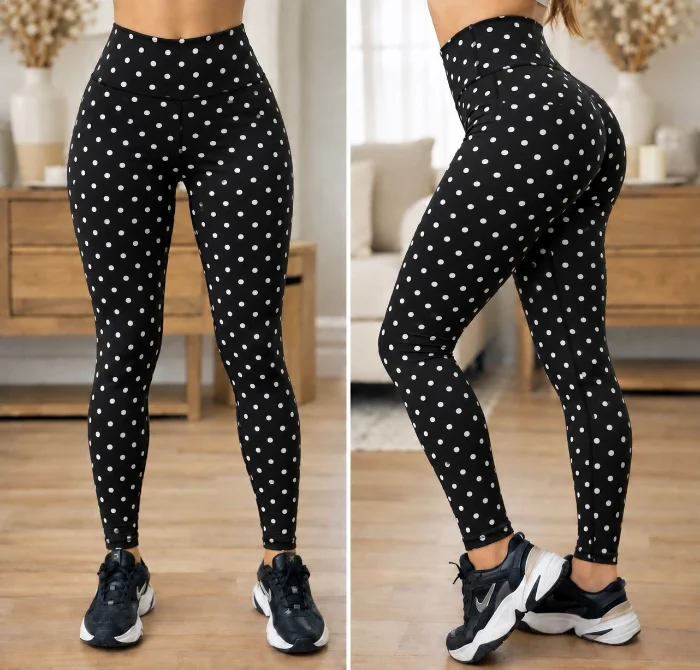Calza Lunares Lycra  ( C )