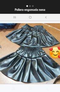 Pollera Tableado Engomado