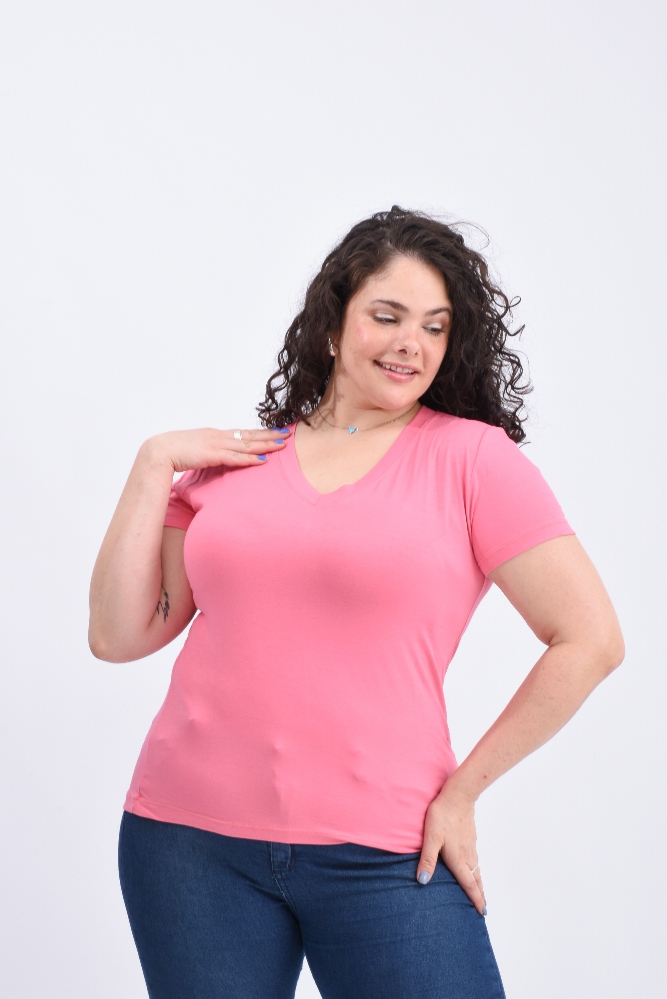 Remera Esc.v Modal Viscosa - Imagen 2