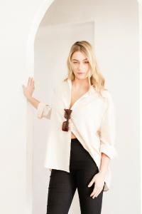 Camisa  Zara M 3/4 -