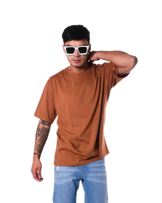 Oversize Marron Tostado