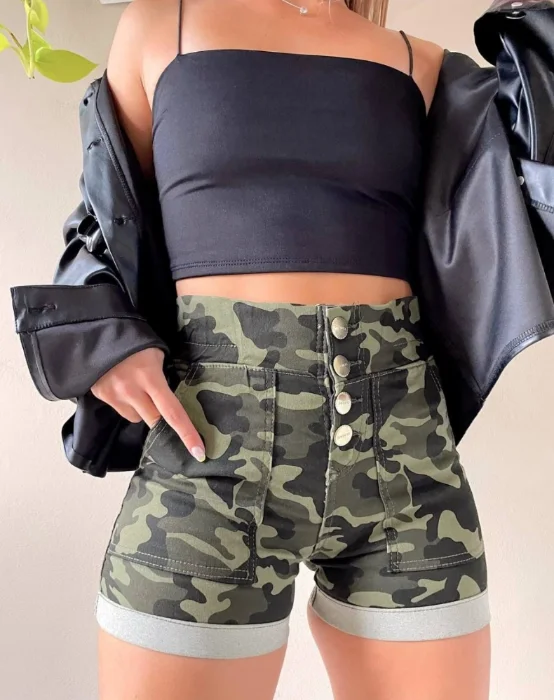 Shorts Camuflado (elastizado)