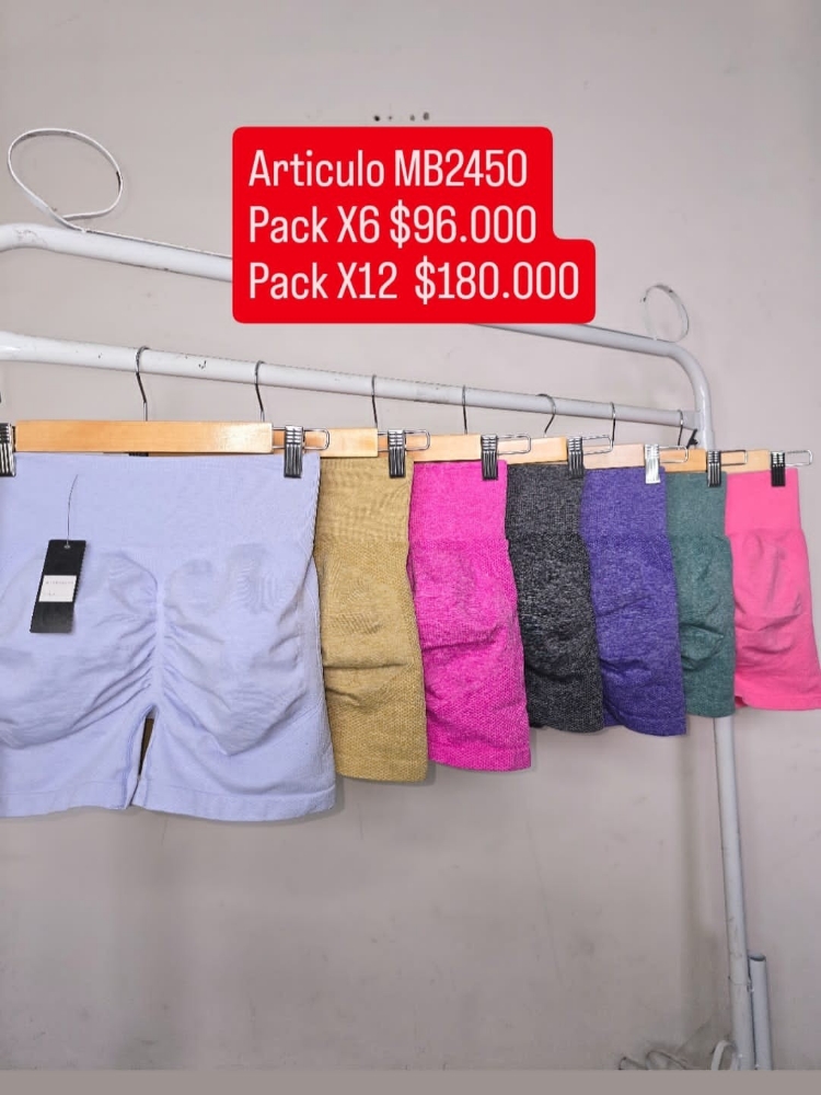 Short Importado Push Up Liso - Imagen 3