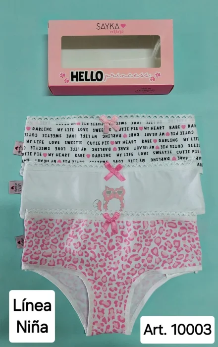 Bombachas Nenas Algodón con Diseños