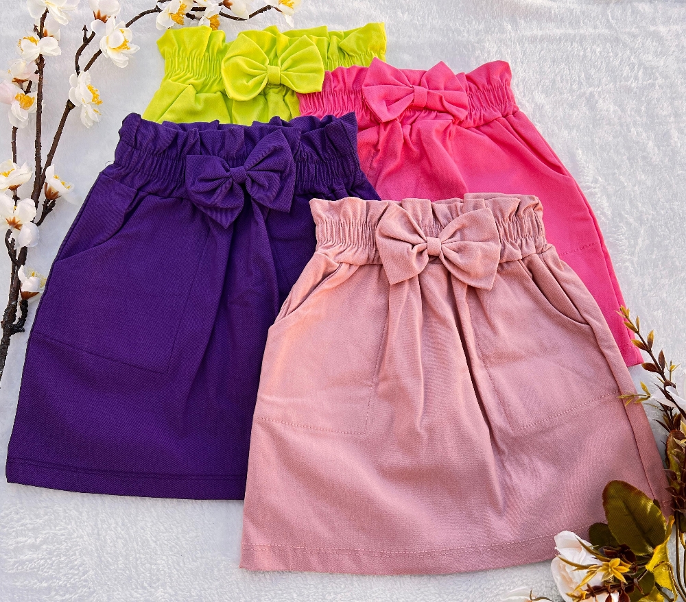 Pollera Bengalina Nena con Moño - Imagen 2