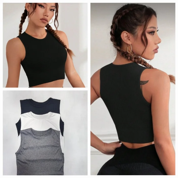 Crop Top Musculosa