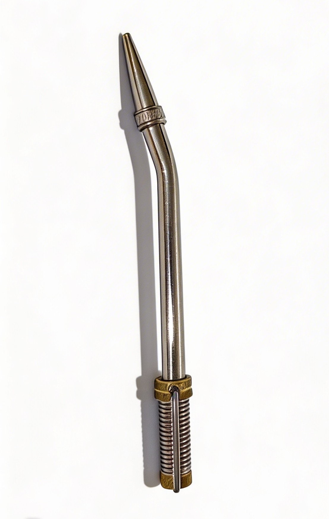 Bombilla de Bronce Niquel 16.5cm Estribo Desarmable - Imagen 2