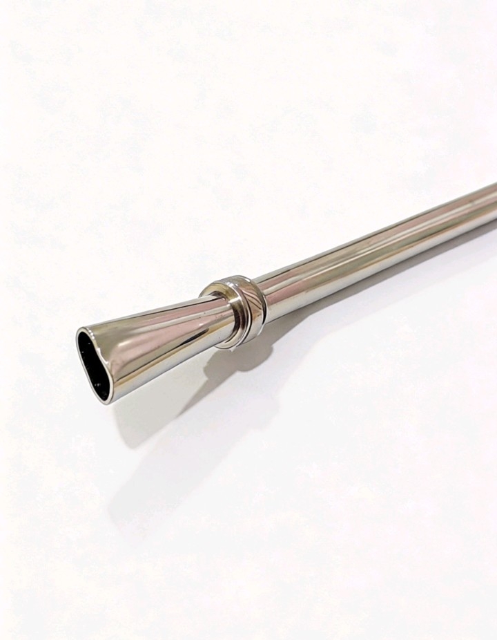 Bombilla de Bronce Niquel 16.5cm Estribo Desarmable - Imagen 4