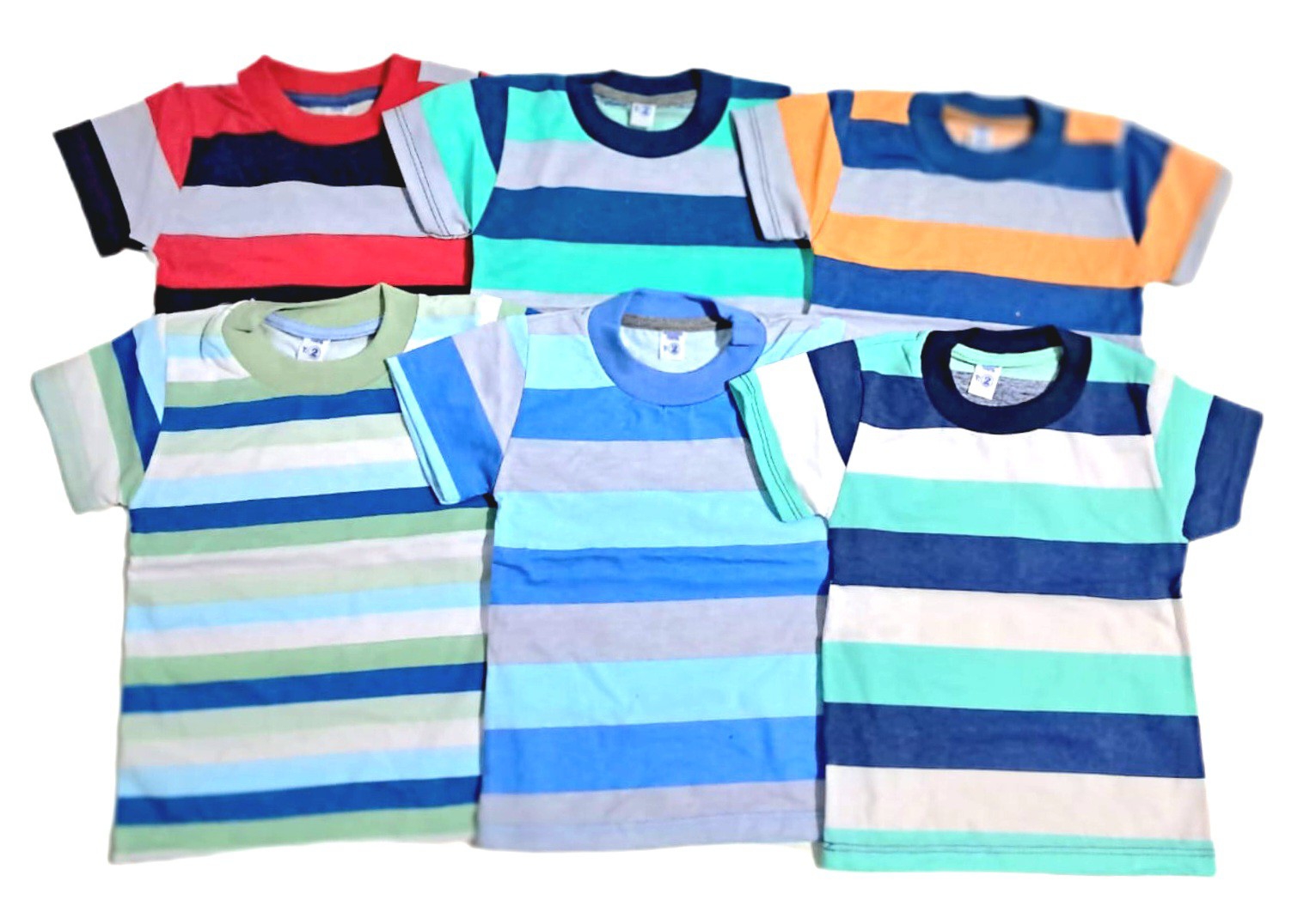 Remera Algodon Rayada - Imagen 2