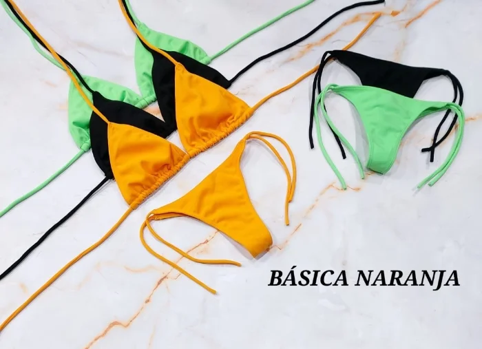Bikinis Básicas Naranja