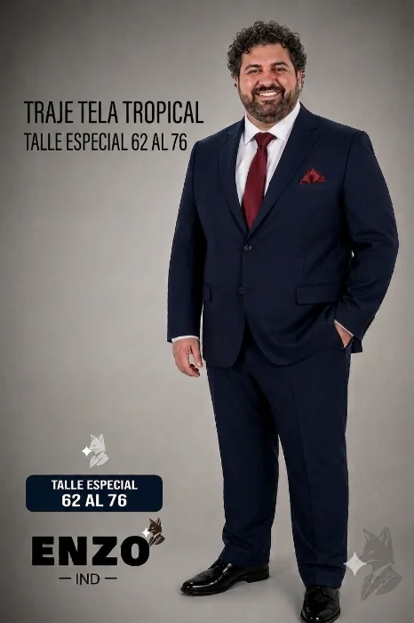 Trajes Hombre Talle Especial