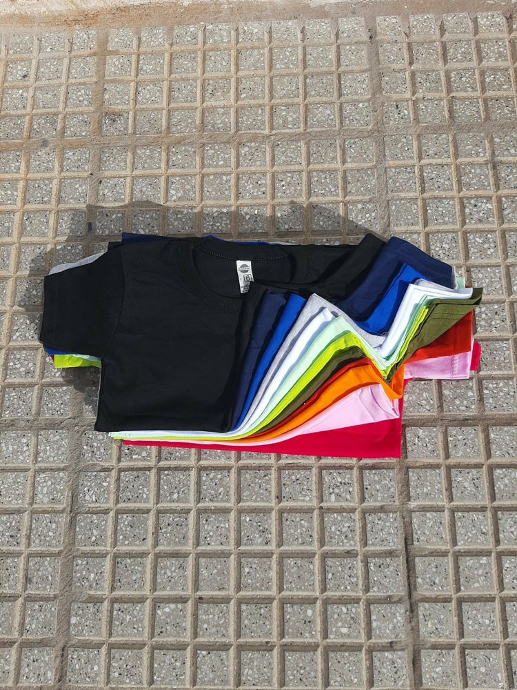Remeras de Algodon Peinado Niño - Imagen 3