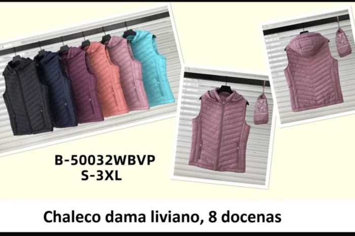 Chaleco Mujer sin Piel