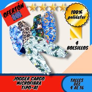 Jogger Cargo Microfibra
