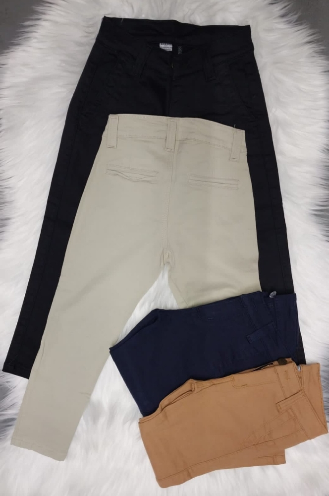 Pantalón Bolsillo Chino Gabardina - Imagen 2