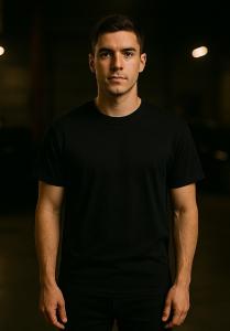 Remera Lisa Negra