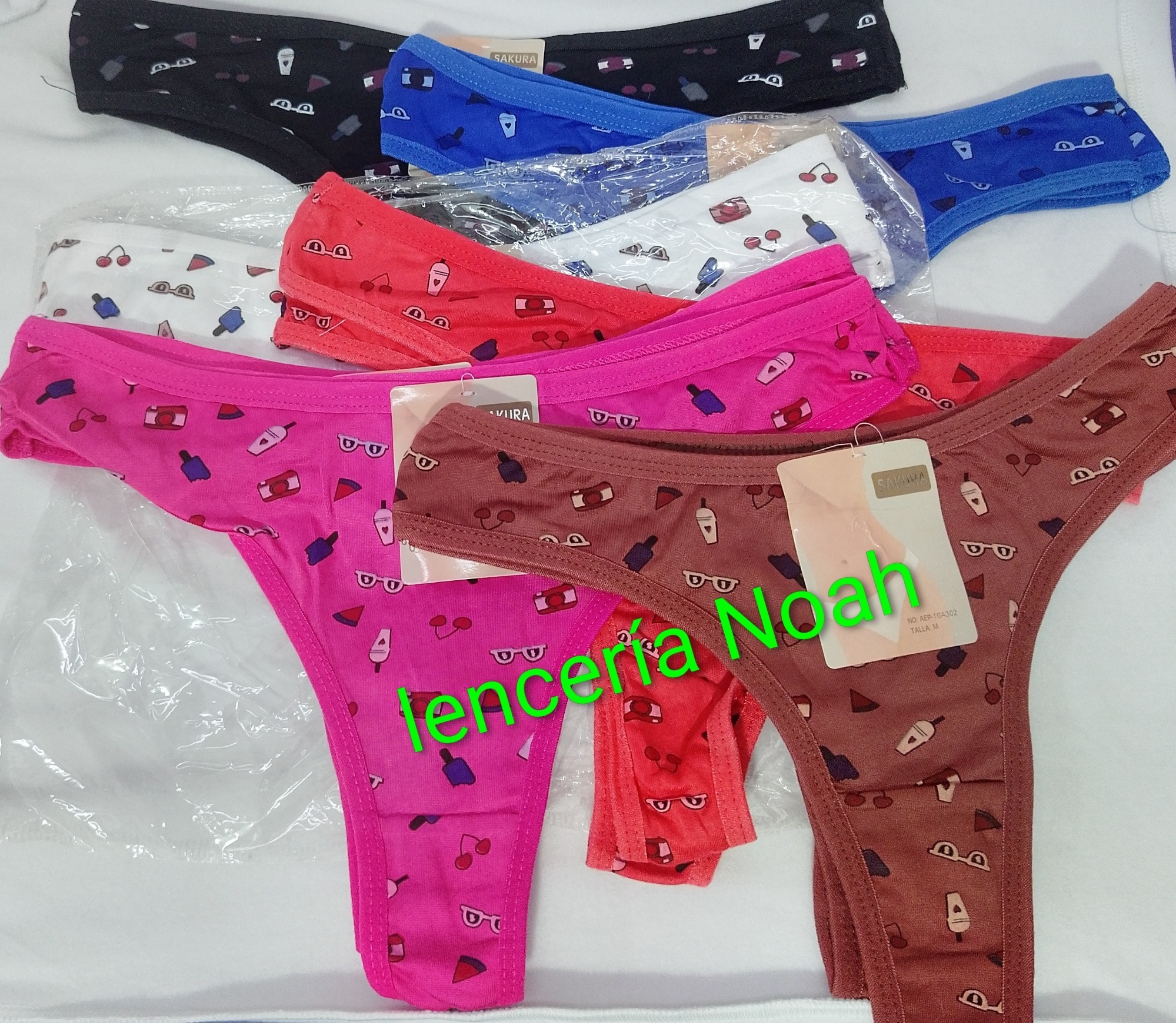 Colaless o Vedetina Sakura Estampadas o Lisas - Imagen 5