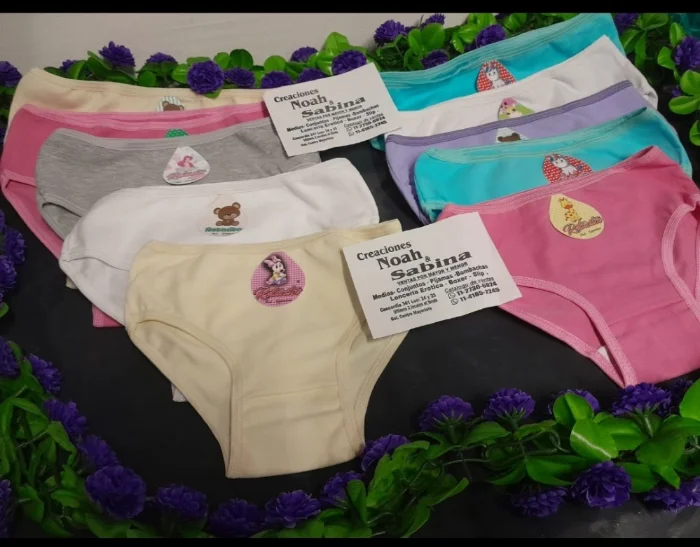 Bombacha de Nena Liso o Estampado