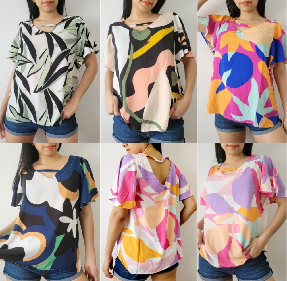 Blusa Floreada de Poplin - Imagen 2