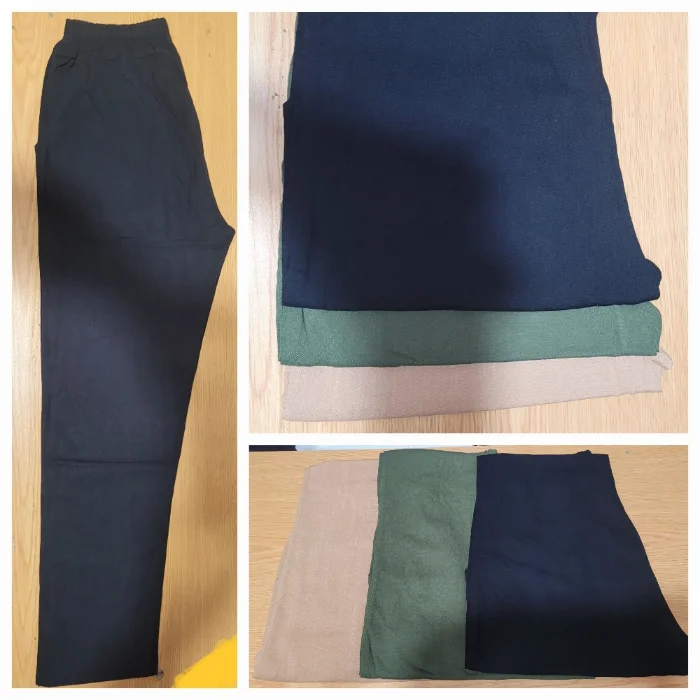 Pantalon Dama Recto Lino Spandex