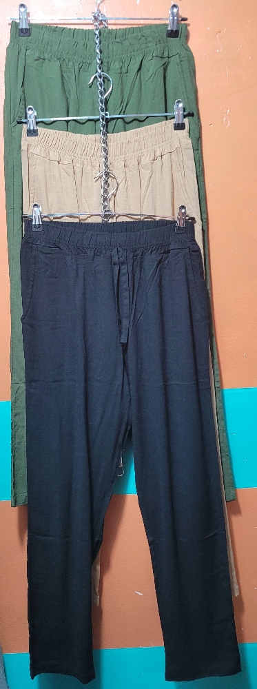 Pantalon Dama Recto Lino Spandex - Imagen 2
