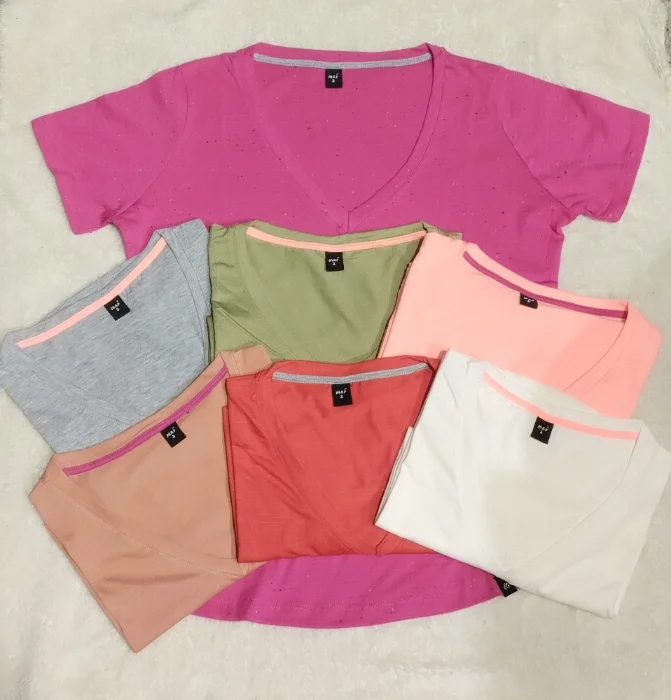 Remeras Jersey de Algodón