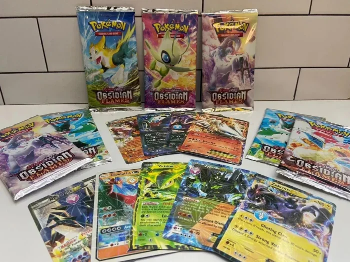 Sobres de Cartas Pokémon, Dragón Ball, Sanrio, Hello Kitty, Roblox y Plantas Vs Zombi