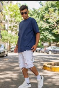 Remeras Overzaise Lisas Unisex - Miniatura 3
