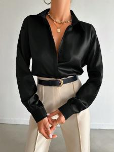 Camisa Satén Semielastizado
