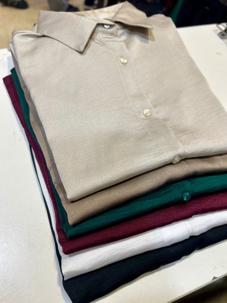 Camisa Satén Semielastizado - Imagen 2