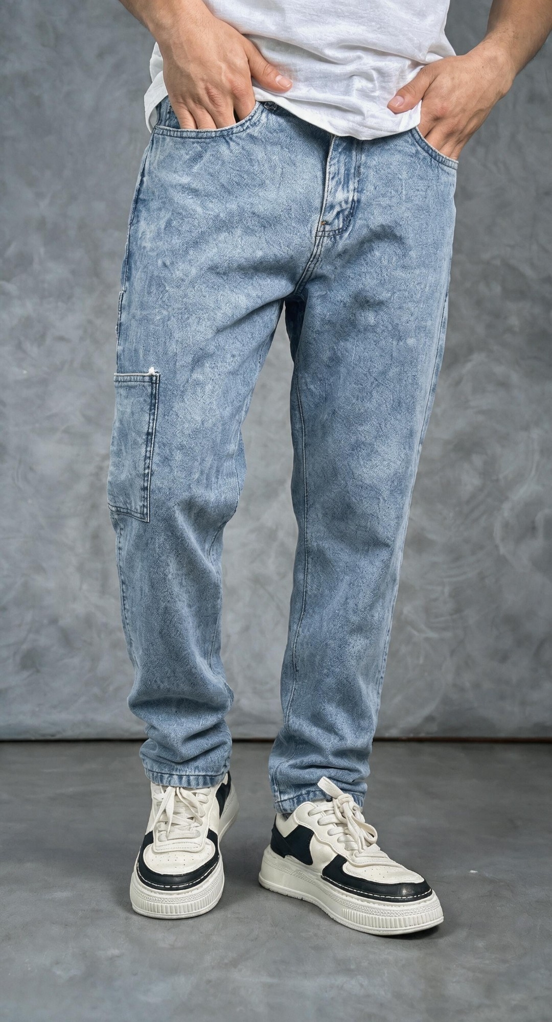 Pantalón Mom Carpintero Estilo Urbano - Imagen 4