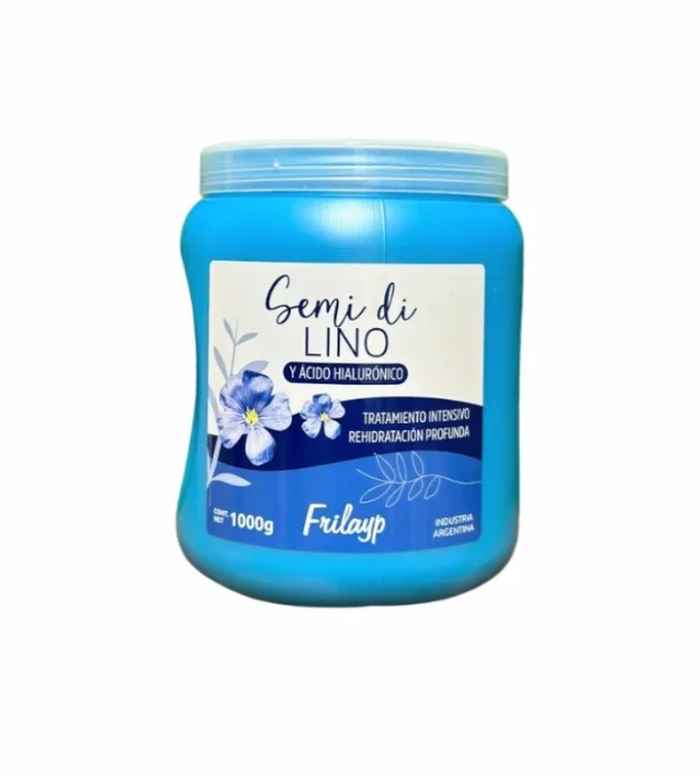 Lino y Hialurónico Máscara de Hidratación Intensa de 1kg Frilayp