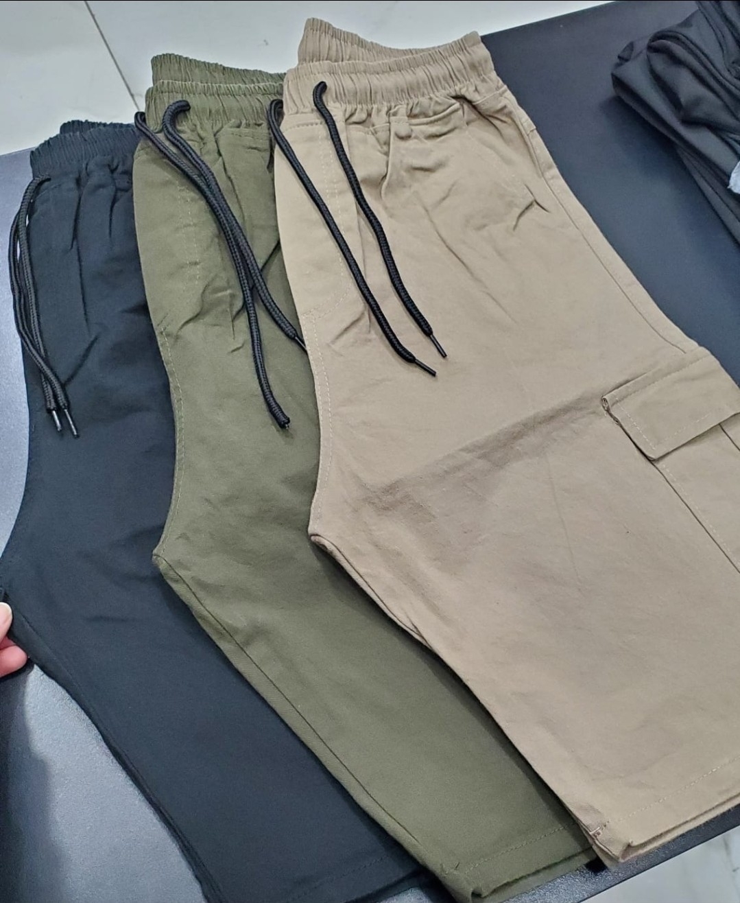 Bermudas Cargo de Gabardina (ññ) - Imagen 2