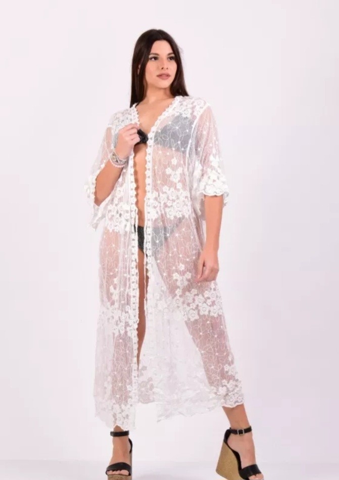 Kimonos Blanco y Natural - Imagen 5